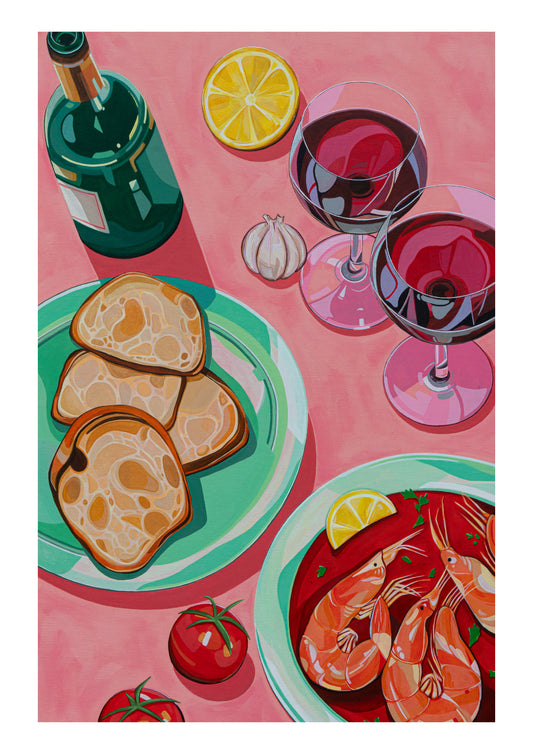 Pass Me the Gambas (Print)