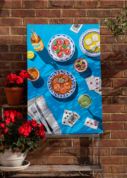 Our Table in Greece (Original)