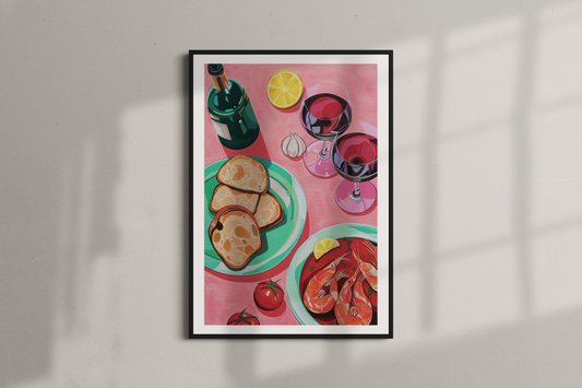 Pass Me the Gambas (Print)